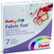 Pentel Arts Fabric Fun Pastel Dye Sticks, Assorted, Pack of 7