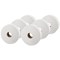 ValueX Jumbo Toilet Rolls, 2 Ply, 76mm Core, 300m, White, Pack of 6