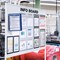 Durable Vario Magnet Wall Display Panel System, 5 Blue Panels Included