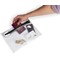 Versapak Security Wallet For Personal Items With T2 Locking Mechanism, Medium 420x305mm, Clear