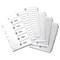 Avery Index Multipunched / 1-5 / A4 / White