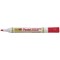 Pentel Everyday Drywipe Marker, 4.2mm Bullet Tip, Line width 2.1mm, Red, Pack of 12