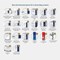 Blue Dot Essential Sports First Aid Kit in a Blue Series Bag -