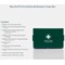 Blue Dot PCV Kit Green First-Aid Box & Bracket -