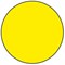Beaverswood Warehouse Circle Symbol Floor Signal Markers, PVC With Adhesive Backing, 90mm Diameter, Yellow, Pack 100