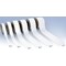 Beaverswood Magnetic Easy Wipe Warehouse Racking Strip, H20mmxW10m, White