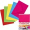 Pukka Post & Packaging C6 Envelopes, Plain, Gummed, 100gsm, Bright Assorted Colours, Pack of 25