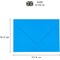 Pukka Post & Packaging C5 Envelopes, Plain, Gummed, 100gsm, Bright Assorted Colours, Pack of 25