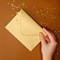Pukka Post & Packaging C6 Envelopes, Plain, Gummed, 100gsm, Gold, Pack of 25