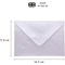 Pukka Post & Packaging C6 Envelopes, Plain, Gummed, 100gsm, Silver, Pack of 25