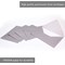 Pukka Post & Packaging C5 Envelopes, Plain, Gummed, 100gsm, Silver, Pack of 25