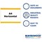 Beaverswood Self-Adhesive Industrial Strength Document Pockets, A4, Horizontal, Clear, Pack of 10
