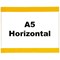 Beaverswood Self-Adhesive Industrial Strength Document Pockets, A5, Horizontal, Clear, Pack of 10