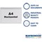 Beaverswood Magnetic Industrial Strength Document Pockets, A4, Horizontal, Clear, Pack of 10