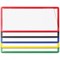 Beaverswood Magnetic PVC Clear Front Ticket Pouches For Warehouse Shelving and Racking, H60mmxW100mm, Yellow, Pack of 100