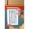 Beaverswood Magnetic PVC Clear Front Ticket Pouches For Warehouse Shelving and Racking, H60mmxW100mm, Yellow, Pack of 100