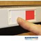 Beaverswood Self-Adhesive Two-colour Stock Identity Slider, Pack of 50