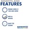Beaverswood Self-Adhesive Two-colour Stock Identity Slider, Pack of 50