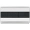 Beaverswood Magnetic Ticket Holder With Card Insert For Shelving and Racking, H25mmxW100mm, Pack of 100
