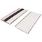 Beaverswood Magnetic Ticket Holder With Card Insert For Shelving and Racking, H80mmxW200mm, Pack of 50