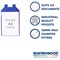 Beaverswood Magnetic Plastic Wrap-Around Pockets For Roll/Mesh Industrial Cages, A4, Vertical, Pack of 10