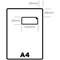 Purely Everyday A4 Single Integrated Label S6 One Integral Hotmelt Label 100 x 45mm White (Pack 1000) Purely Everyday A4 Single Integrated Label S6 One Integral Hotmelt Label 100 x 45mm White (Pack 1000)