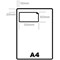 Purely Everyday A4 Single Integrated Label S13 One Integral Hotmelt Label 110x60mm White (Pack 1000) Purely Everyday A4 Single Integrated Label S13 One Integral Hotmelt Label 110x60mm White (Pack 1000)
