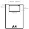 Purely Everyday A4 Single Integrated Label S12 One Integral Hotmelt Label 140 x 60mm White (Pack 1000) Purely Everyday A4 Single Integrated Label S12 One Integral Hotmelt Label 140 x 60mm White (Pack 1000)