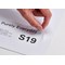 Purely Everyday A4 Single Integrated Label S19 Perforated One Integral Hotmelt Label 160 x 105mm White (Pack 1000) Purely Everyday A4 Single Integrated Label S19 Perforated One Integral Hotmelt Label 160 x 105mm White (Pack 1000)