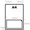 Purely Everyday A4 Single Integrated Label S4 One Integral Hotmelt Label 190 x 105mm White (Pack 1000) Purely Everyday A4 Single Integrated Label S4 One Integral Hotmelt Label 190 x 105mm White (Pack 1000)