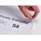 Purely Everyday A4 Single Integrated Label S8 One Integral Hotmelt Label Perforated 190 x 90mm White (Pack 1000) Purely Everyday A4 Single Integrated Label S8 One Integral Hotmelt Label Perforated 190 x 90mm White (Pack 1000)