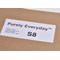 Purely Everyday A4 Single Integrated Label S8 One Integral Hotmelt Label Perforated 190 x 90mm White (Pack 1000) Purely Everyday A4 Single Integrated Label S8 One Integral Hotmelt Label Perforated 190 x 90mm White (Pack 1000)