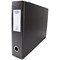 Elba A3 Lever Arch Files, Landscape, 70mm Spine, Plastic, Black, Pack of 2