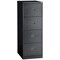 Trexus Foolscap Filing Cabinet, 4-Drawer, Black