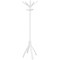 Alba Cafe Coat Stand, 10 Pegs, White