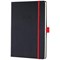 Sigel Conceptum Diary 2026 A5 Week To View Black Red -