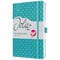 Sigel Jolie Diary 2026 A5 Week To View Aqua Green -