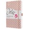 Sigel Jolie Diary 2026 A5 Week To View Pearl Rose -
