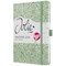 Sigel Jolie Diary 2026 A5 Week To View Green Monstera -