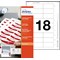 Avery Printable Inserts 65mm x 30mm All printer types 180 Inserts / 10 Sheets - 6530