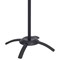 Alba Coat Stand 5 Pegs Plus 5 Mini Pegs Steel H175cm Black -