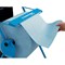 Wypall Mobile Stand Wiper Dispenser 6155 Large Roll with Cutter 2 Wheels Tubular Frame Blue Ref C01848