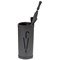 Alba Umbrella Stand ABS Steel Black -