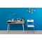 Alba Contemporary Wall Coat Hook, 6 Pegs, White/Light Wood