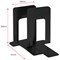 5 Star Large Metal Bookends, Black, Pack of 2