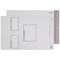Blake Packaging Envelopes C3+ Polypost Polythene Pocket White Peel and Seal 50mu 430x330mm (Pack 100) - REPE64/W/100