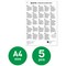 Leitz Premium A3/A4 Laminator Cleaning Sheets, Pack of 5