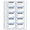 Avery Visitor Badge Sign-In Book Includes 250 Paper Badges (Pack 1 Book + 250 Badges) -