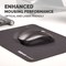Fellowes Breyta XL Recycled Antibacterial Mousepad, Black