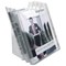 Durable Combiboxx Literature Holder, Extendable, A4, Clear, Pack of 3